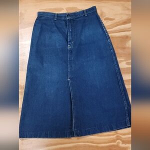 Vintage Plushbottoms Jean Skirt